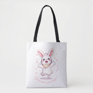 Sac fourre-tout - Joli Pastel Rabbit Shopper esthé