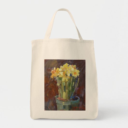 Sac fourre-tout "Jonquilles" (Devant)