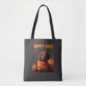 Sac fourre-tout Joyeuse Chute pour Teckel (Devant)