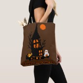 Sac fourre-tout Joyeux Halloween (De près)