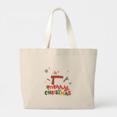Sac fourre-tout Joyeux Noël (Dos)