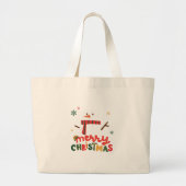 Sac fourre-tout Joyeux Noël (Devant)