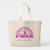 Sac fourre-tout Jumbo du logo Retro FWAS (Dos)