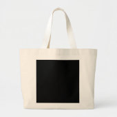 Sac fourre-tout JUMBO noir (Devant)