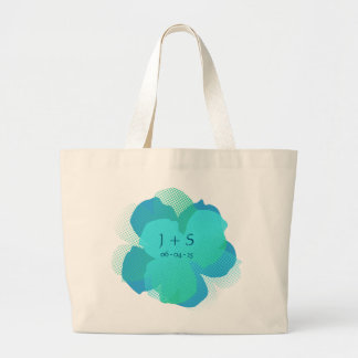 Sac Fourre-tout Jumbo Popflower Lagon
