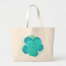 Sac Fourre-tout Jumbo Popflower Lagon Grote Tote Bag