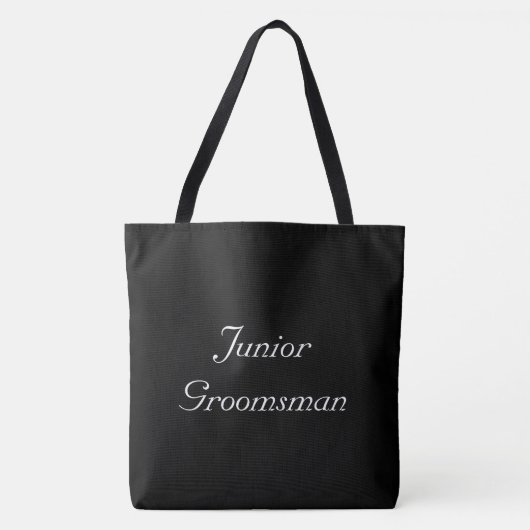 Sac fourre-tout Junior Groomsman (Devant)