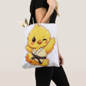 Sac fourre-tout Karaté Poulette (De près)