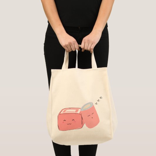 Sac fourre-tout Kawaii Marshmallow (Devant (produit))