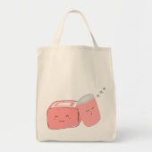 Sac fourre-tout Kawaii Marshmallow (Devant)