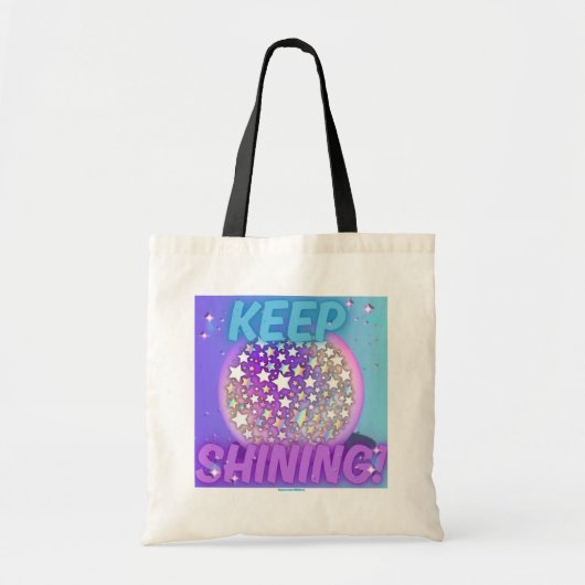 Sac fourre-tout KEEP SHINING (Devant)