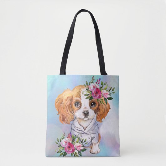 Sac fourre-tout King Charles Cavalier (Devant)