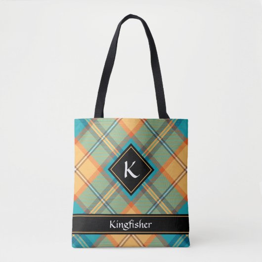 Sac fourre-tout Kingfisher Tartan (Devant)