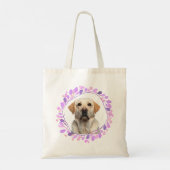 Sac fourre-tout Labrador - Cadeau Lavande personna (Dos)