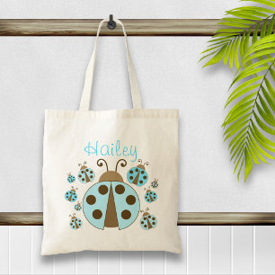 Sac fourre-tout Ladybug bleu