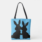 Sac fourre-tout lapin de Pâques (Dos)