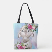 Sac fourre-tout lapin de Pâques (Dos)