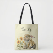 Sac fourre-tout Lapin Tournesol (Devant)