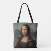 Sac fourre-tout: LEONARDO DA VINCI : La Mona Lisa (Dos)
