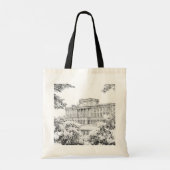 Sac fourre-tout - 'Les jardins de Pemberley' (Dos)