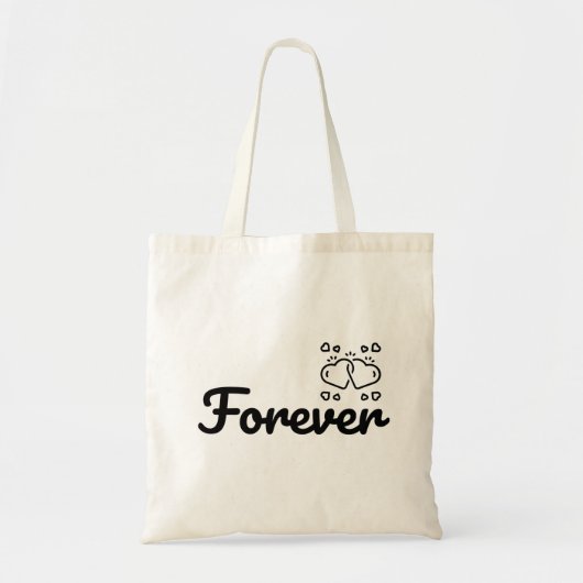 Sac fourre-tout Lettre Forever (Devant)