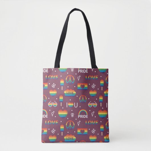 SAC FOURRE-TOUT LGBTQ Pride (Devant)