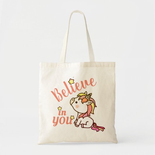 Sac fourre-tout Licorne (Devant)