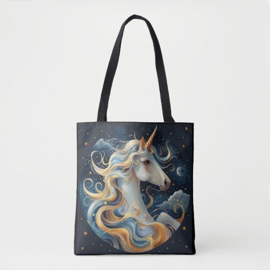 Sac fourre-tout licorne (Devant)