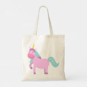 Sac fourre-tout licorne mignonne – Réutilisable Fa (Dos)