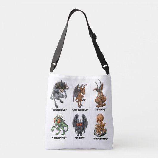 Sac fourre-tout Lil Cryptids (Dos)