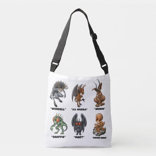 Sac fourre-tout Lil Cryptids (Devant)