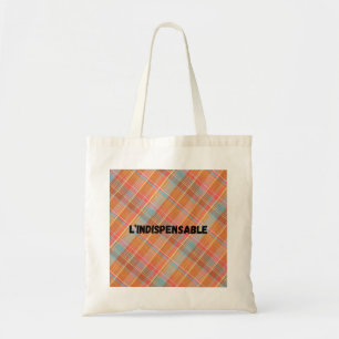 Sac fourre-tout L'indispensable - Motif Madras