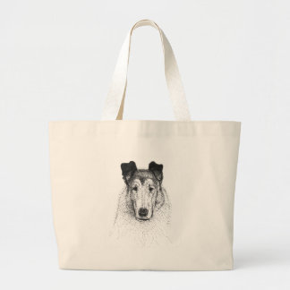 Sac fourre - tout lisse à colley