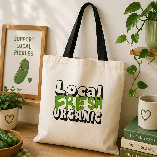 Sac fourre-tout local biologique frais