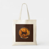 sac fourre-tout loup (Dos)