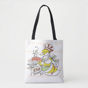 Sac fourre-tout Love Baked In Duck