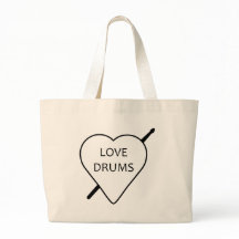 Sac fourre-tout Love Drums