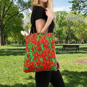 Sac fourre-tout Lys Rouges