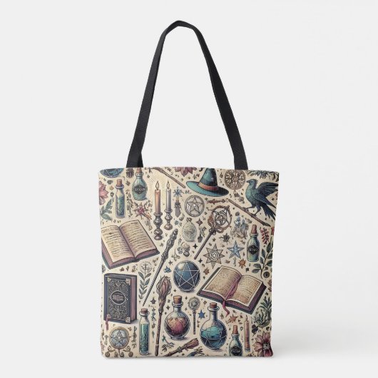 Sac fourre-tout magique inspiré par Harry Potter (Dos)