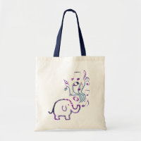 sac fourre-tout magnifique à notes musicales