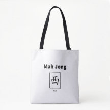 Sac fourre-tout Mah Jong