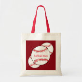Sac fourre-tout maman softball (Devant)