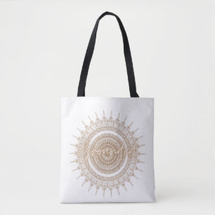 Sac fourre-tout Mandala au sol