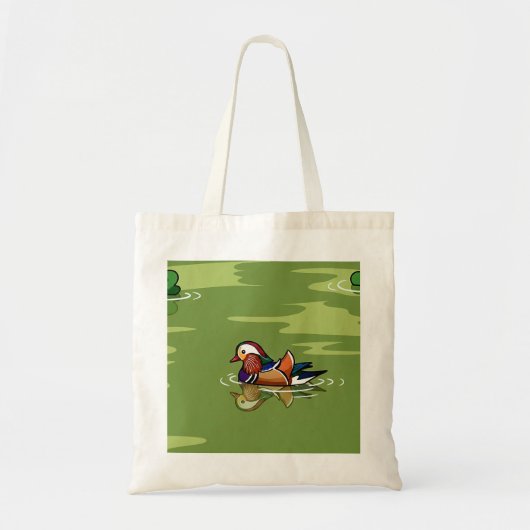 Sac fourre-tout Mandarine de près (Devant)