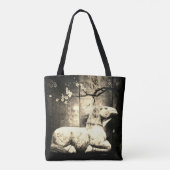 Sac fourre-tout Marbre Cheval Design (Dos)