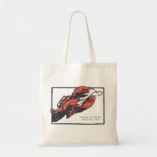 Sac fourre-tout Mariage de homard rustique Favoris (Devant)