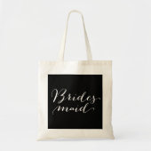 Sac fourre-tout Mariage du Bridesmaid Script (Devant)