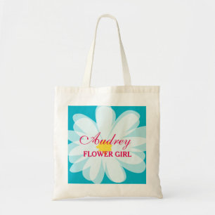 Sac fourre-tout mariage fleuriste personnalisé pou