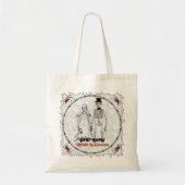 Sac fourre-tout Mariage squelette (Devant)