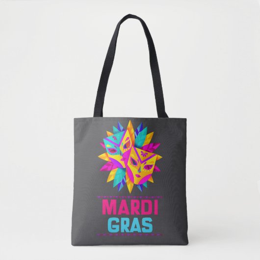 Sac fourre-tout Masques de Mardi Gras (Devant)